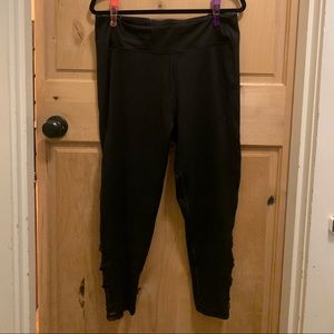Victoria’s Secret mesh lace workout leggings NWOT